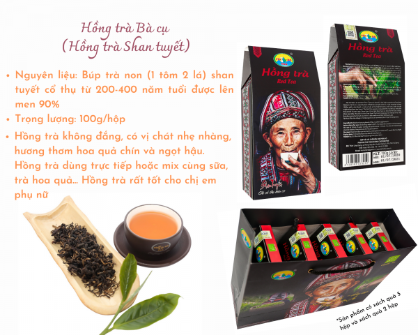 Hồng trà Bà Cụ (Hồng Trà Shan Tuyết)